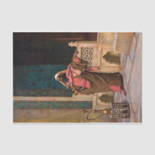 Papier Mousseline Un moment de repose, 1906 par Ludwig Deutsch