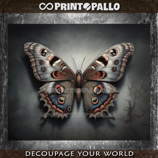 Papier Mousseline Un papillon nocturne de papillon de nuit, comme vo (Créateur téléchargé)