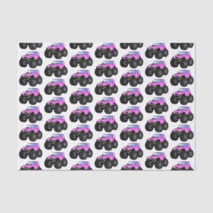 Papier Mousseline Un Pink Monster Cartoon