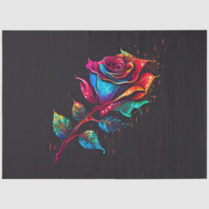 Papier Mousseline Un Rose d'aquarelle Clipart Series Design 3