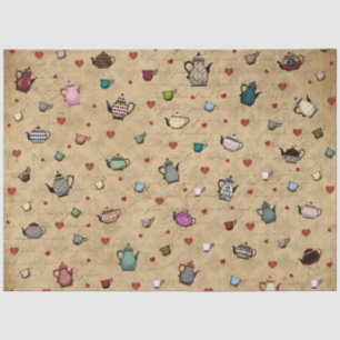 Papier Mousseline Une autre Alice au pays des merveilles Conception