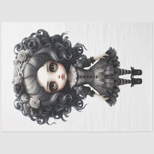 Papier Mousseline Une collection de costumes d'Halloween 10 (Recto)