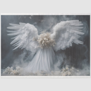 Papier Mousseline Une série Angel Blanc Design 4