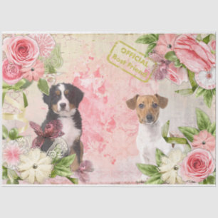 Papier Mousseline Une série chic Shabby Design 15