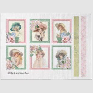 Papier Mousseline Une série chic Shabby Design 26