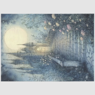 Papier Mousseline Une série de lune de fée Conception #10