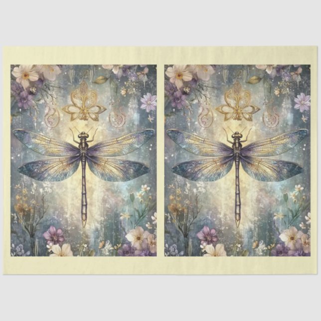 Papier Mousseline Une série de lune de fées Conception #8 (Recto)