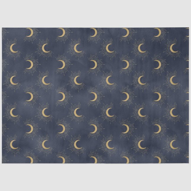 Papier Mousseline Une série de nuit étoilée céleste Design 6 (Recto)