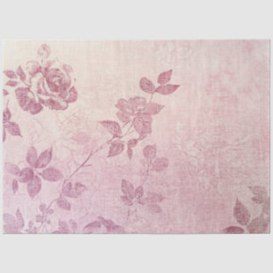 Papier Mousseline Une série de roses et de dentelle Design #8