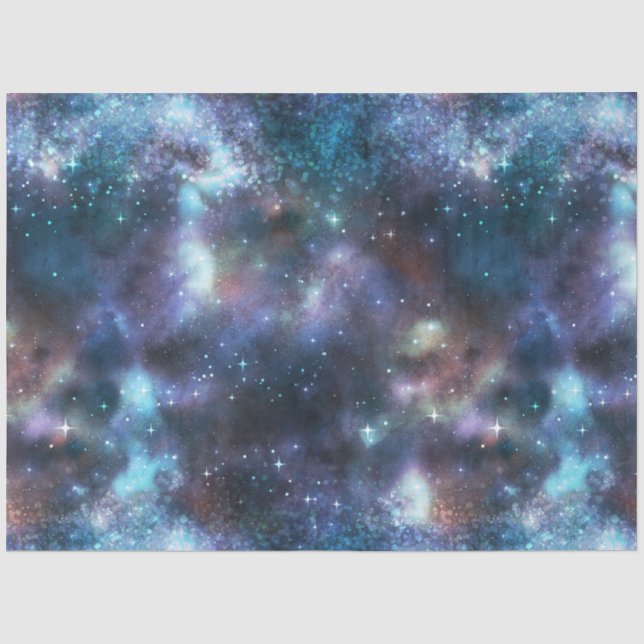 Papier Mousseline Une série Galaxy chatoyante Design 3 (Recto)