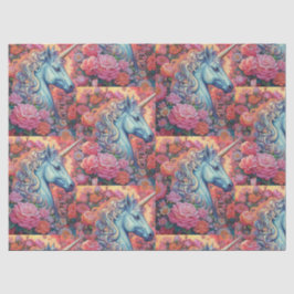 Papier Mousseline Unicorne MAGIQUE Enfants d'anniversaire