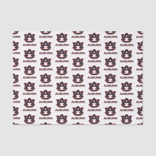 Papier Mousseline Université d'Auburn | AU Auburn (Recto)