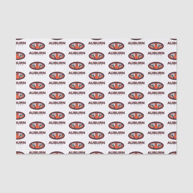 Papier Mousseline Université d'Auburn | Auburn Tigers (Recto)
