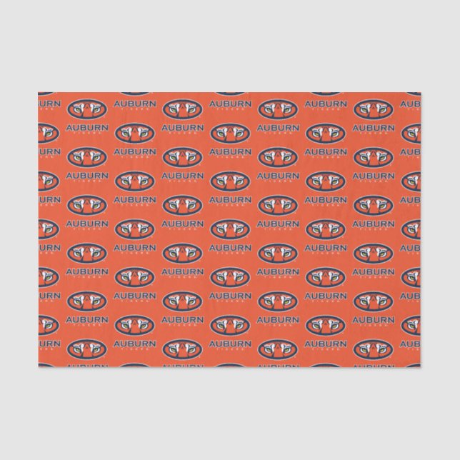 Papier Mousseline Université d'Auburn | Auburn Tigers (Recto)