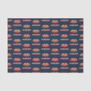 Papier Mousseline Université d'Auburn   Auburn Tigers