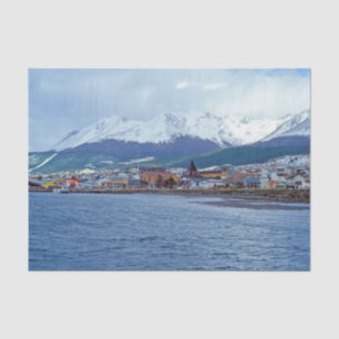 Papier Mousseline Ushuaia célèbre - Terre de Feu, Argentine