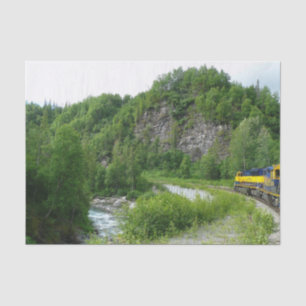 Papier Mousseline Vacances en train Denali Express Alaska Photograph