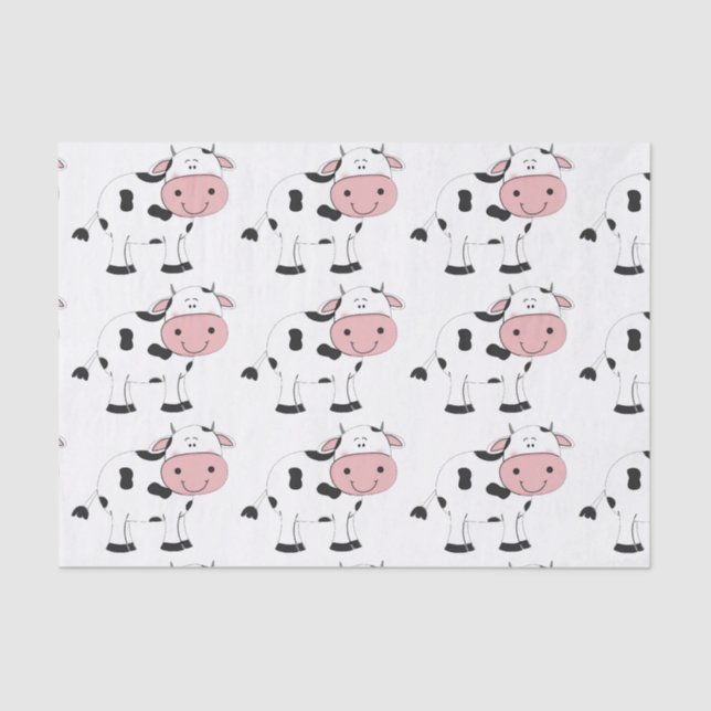 Papier Mousseline Vache sainte (Recto)