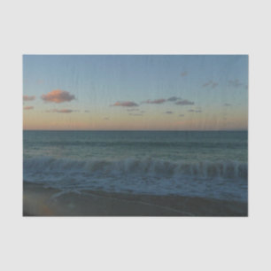 Papier Mousseline Vagues s'écrasant au paysage de Sunset Beach