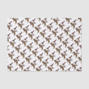 Papier Mousseline Vaisseau Bouteille Rouge Vin Bar Imprimer Motif