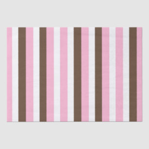 Papier Mousseline Vanille au chocolat rose