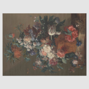 Papier Mousseline Vase des fleurs - Jan van Huysum