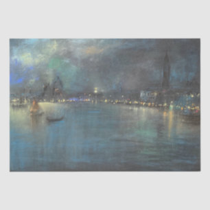 Papier Mousseline Venetian Nocturne (par Glenn Cooper Henshaw)