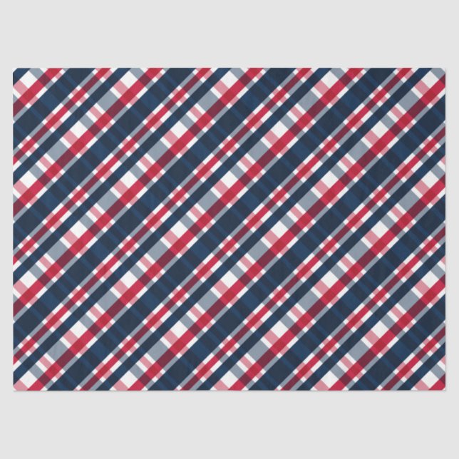 Papier Mousseline Ventilateur de sports Washington bleu blanc rouge  (Recto)