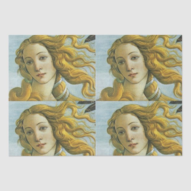 Papier Mousseline Vénus * Sandro Botticelli Papier Tissu (Recto)