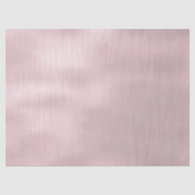 Papier Mousseline Verre de luxe rose or Texture (Recto)