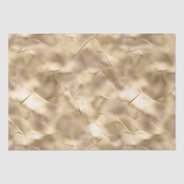 Papier Mousseline Verre d'or au champagne assez élégant (Recto)