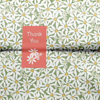 Papier Mousseline Vert - Faire ma marguerite