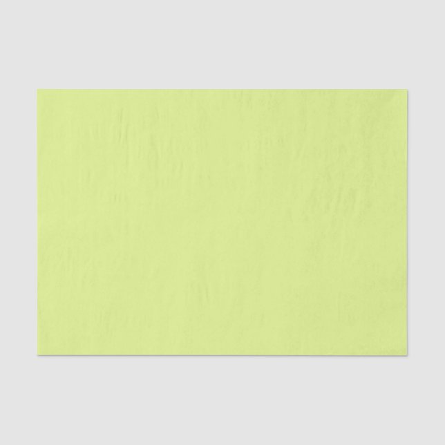 Papier Mousseline Vert mindaro (Recto)