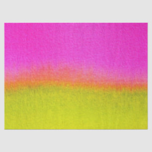 Papier Mousseline Vert orange de rose abstrait d'aquarelle
