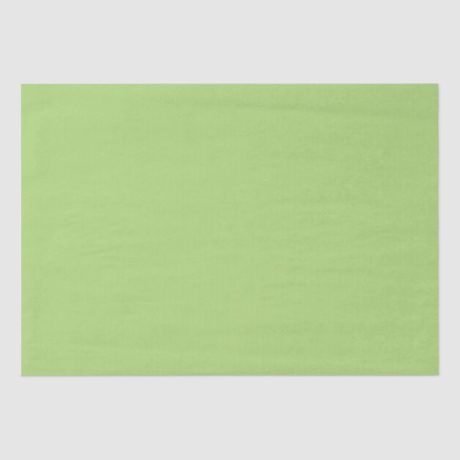Papier Mousseline Vert pistache (Recto)