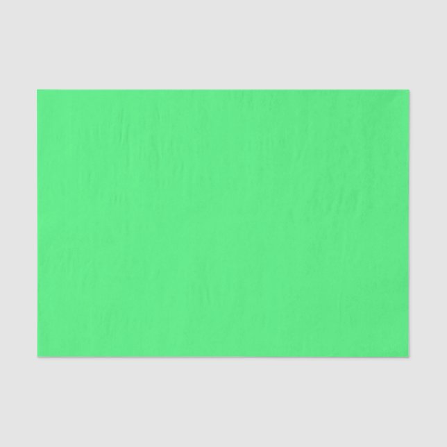 Papier Mousseline Vert printanier (Recto)