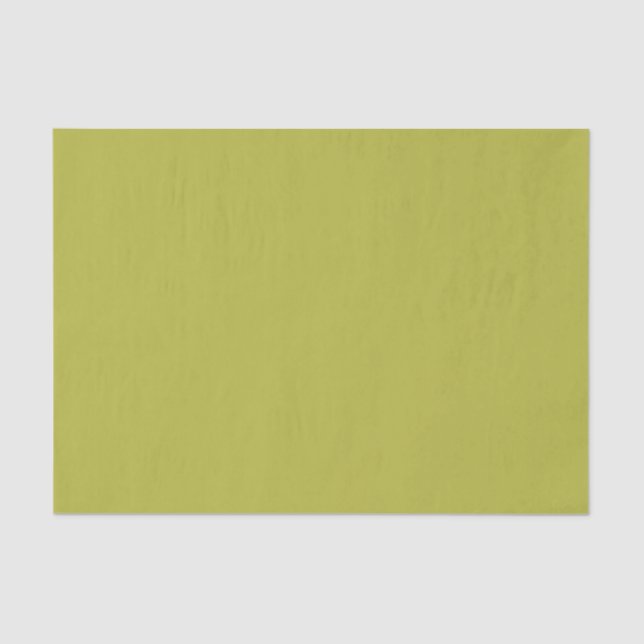 Papier Mousseline Vert soupe de pois rétro (Recto)