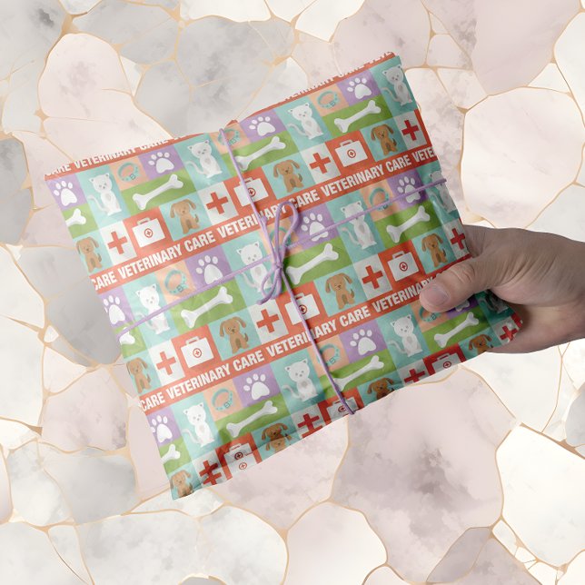 Papier Mousseline Vétérinaire Professionnel Iconique Conçu (Créateur téléchargé)