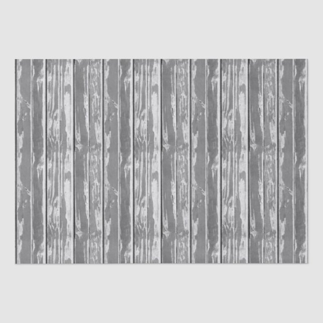 Papier Mousseline Vieux Bois Noir Et Blanc  (Recto)