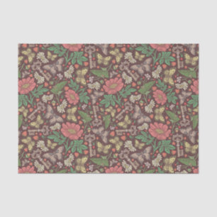 Papier Mousseline Vieux papillon victorien Vintage Clés Vieux margue