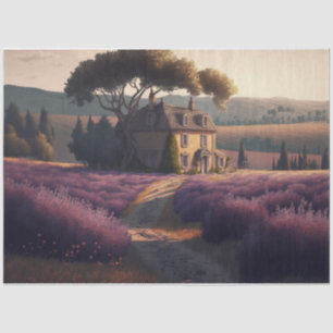 Papier Mousseline Villa Lavendar