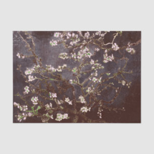 Papier Mousseline Vincent Van Gogh Almond Blossoms Ardoise au chocol