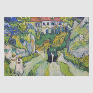 Papier Mousseline Vincent van Gogh - Escalier à Auvers