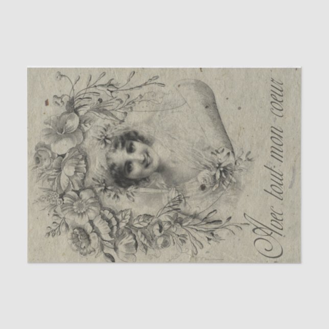 Papier Mousseline Vintage (Recto)
