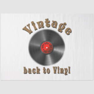 Papier Mousseline Vintage - Back to Vinyl, the record is back