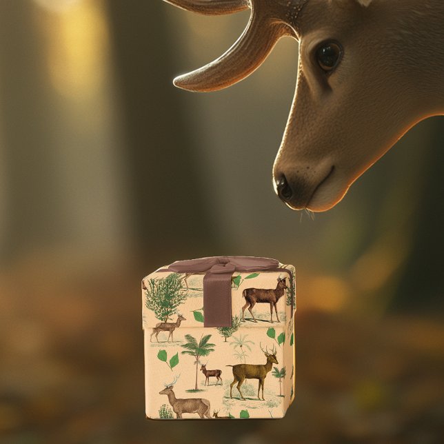 Papier Mousseline Vintage Deer (Créateur téléchargé)