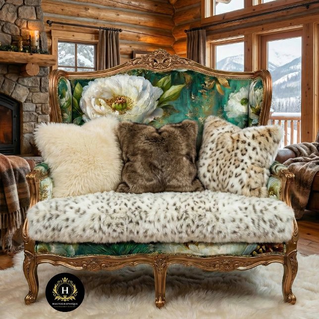 Papier Mousseline Vintage Gold Floral Seamless Decoupage (Créateur téléchargé)