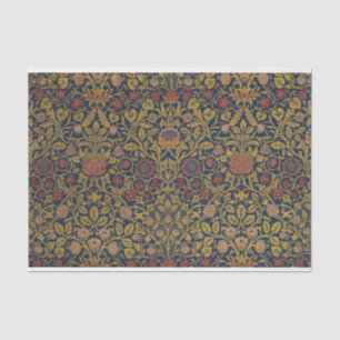 Papier Mousseline Violet et Columbine par William Morris