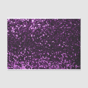 Papier Mousseline Violet VIP Paillettes Fuchsia Violet Douzième Mari