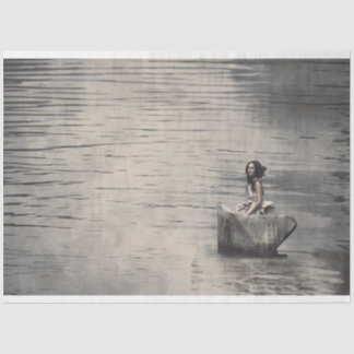 Papier Mousseline Voile Onwords - Mobilier Decoupage Papier